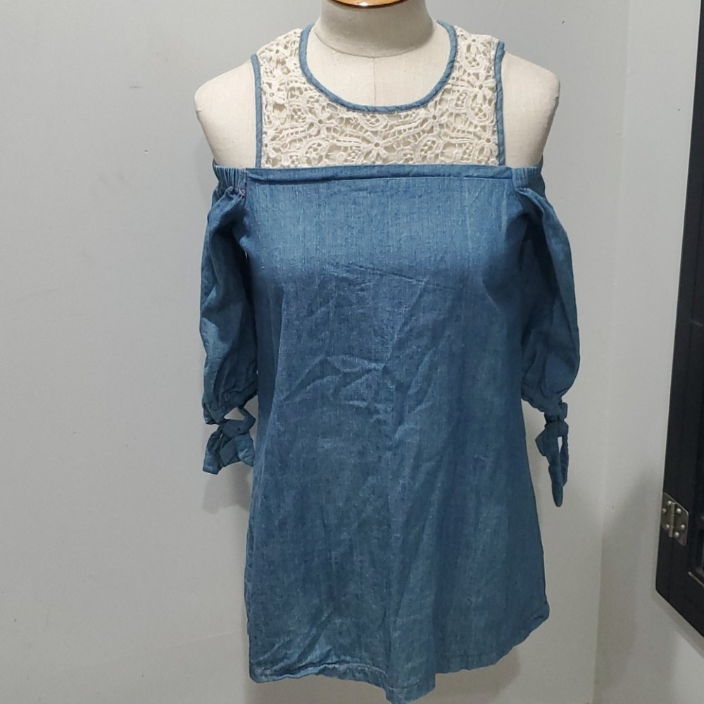 Hayden Kid's Denim Dress 12 years old
